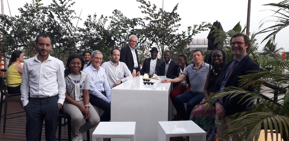 15 entreprises françaises, accompagnées par le bureau Business France d'Abidjan ont participé au Business Fair de la Banque africaine de développement les 4 et 5 avril - JPEG